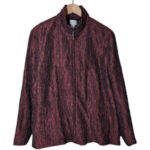 Chicos Quilted Jacket Womens XL / 16